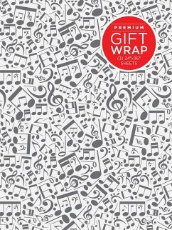 Cover Hal Leonard Wrapping Paper - Music Notes Theme Schreibmaterial