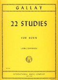 22 Studies for horn 22 Studies for horn