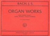 Organ Works vol.1 transcribed for piano duet Organ Works vol.1 transcribed for piano duet