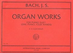 Cover Organ Works vol.1 transcribed for piano duet