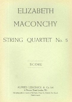 String Quartet no.5 score