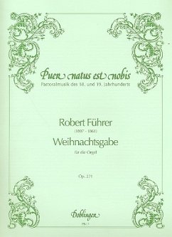 Cover Weihnachtsgabe op.271 für Orgel Puer natus est nobis 7
