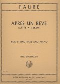 Aprčs un ręve for string bass and piano Zimmermann, Fred, ed Aprčs un ręve for string bass and piano Zimmermann, Fred, ed