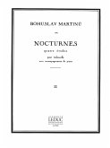 Nocturnes - quatre etudes no. 2 pour violoncelle et piano