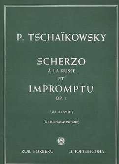 Cover Scherzo ŕ la russe et impromptu op.1 für Klavier