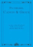 Canon and Gigue for 3 violins and cembalo Canon and Gigue for 3 violins and cembalo