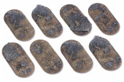 Shaleground Bases 25x50mm flach