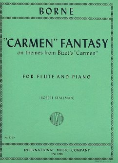 Cover Carmen Fantasy for flute and piano