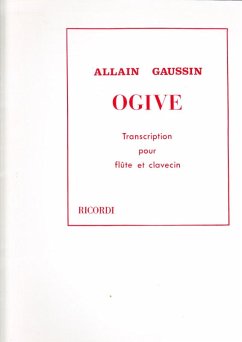 Cover Gaussin Ogive Flute Et Clavecin Flute