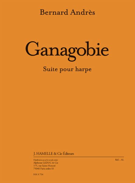 Ganagobie (Suite) pour harpe Ganagobie (Suite) pour harpe