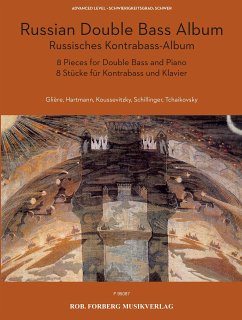 Cover Russisches Kontrabass-Album für Kontrabass und Klavier
