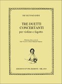 3 duetti concertanti per violino e fagotto partitura e 2 parti