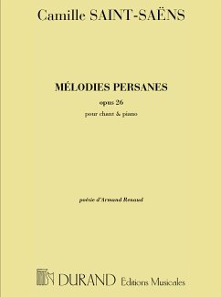 Mélodies persanes op.26 pour voix et piano