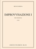 Bruno Maderna, Improvvisazione I Chamber Orchestra Partitur