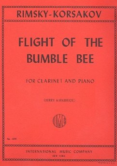 Cover Flight of the Bumble Bee for clarinet and piano