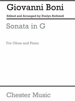 Cover Sonata in g Major for oboe and piano