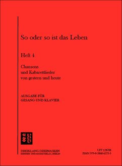 Cover So oder so ist das Leben Band 4: Chansons und Kabarettenlieder von gestern bis heute