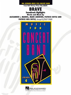 Cover Brave for concert band score and parts