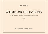 Nicola Sani, A Time For The Evening Clarinet, Violin, Cello and Piano Partitur