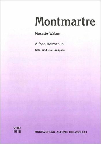 Montmartre Musette-Walzer für Akkordeon (mit 2. Stimme) Montmartre Musette-Walzer für Akkordeon (mit 2. Stimme)