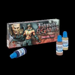 UNNATURAL FLESH Fantasy & Games Paint Set