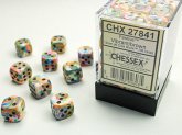 FestiveŽ 12mm d6 Vibrant/brown Dice Block (36 dice) FestiveŽ 12mm d6 Vibrant/brown Dice Block (36 dice)