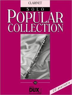 Cover Popular Collection, Clarinet Solo. Vol.10