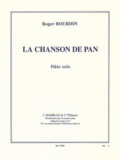 Cover La chanson de Pan pour flute solo