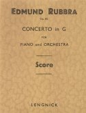 Concerto in G Major op.8 fo rpiano and orchestra study score