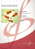 20 études chantantes et caracteristiques pour violon