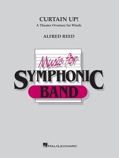 Alfred Reed, Curtain Up! Concert Band Partitur + Stimmen