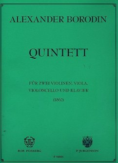 Cover Quintett c-Moll für Klavier und Streichquartett