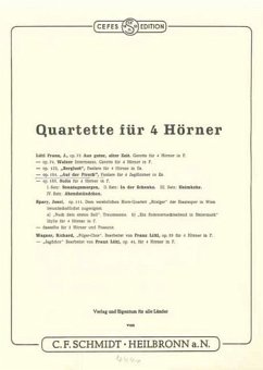 Cover CFS4440 Auf der Pirsch op.184 für 4 Hörner