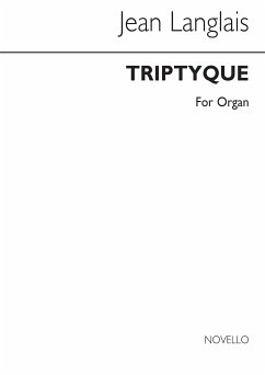 Jean Langlais, Triptyque for Organ Orgel Buch