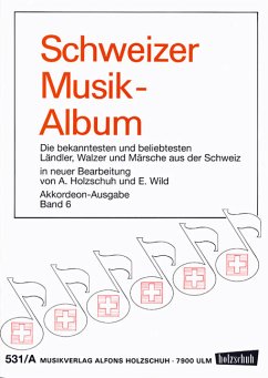 Cover Schweizer Musikalbum Akkordeon- solo Band 6