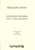 Concerto for oboe, harp and string orchestra score