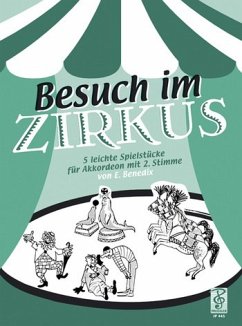 Cover Besuch im Zirkus für Akkordeon