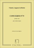 C-A. De Beriot Concerto N 9 Premier Solo Violin and Piano