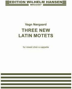 Cover Three New Latin Motets