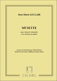 Jean-Marie Leclair, Musette Violon-Vlc-Piano Ou Clavecin (Bouvet Mixed Ensemble Partitur