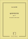 Sachs Quintette Op 77 Piano Et Quatuor A Cordes Chamber music