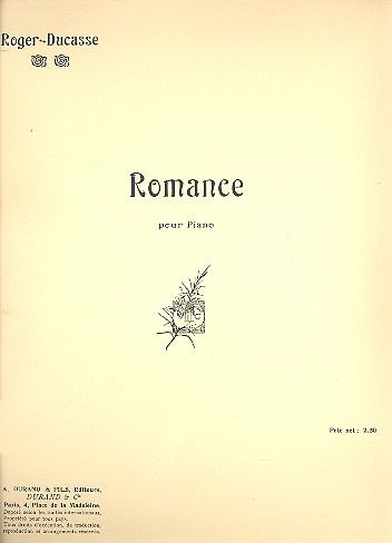 Romance pour piano Romance pour piano