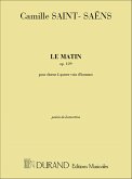 Le matin op.129 für Männerchor a cappella Partitur