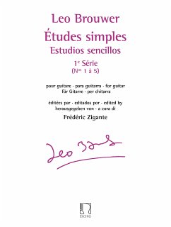 Cover Etudes simples vol.1 (nos.1-5) pour guitare
