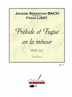 Cover Prélude et Fugue en la mineur BWV543 pour piano