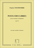 POSTLUDES LIBRES POUR DES ANTIENNES DE MAGNIFICAT OP.68 POUR ORGUE OU HARMONIUM