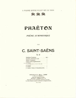 Cover C. Saint-Saens Phaeton Piano Piano
