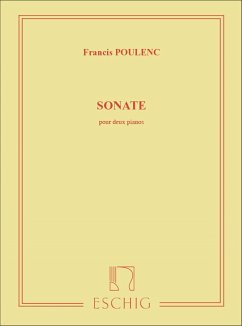 Cover Sonate pour 2 pianos 2 Stimmen