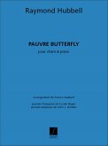 Hubbell Pauvre Butterfly ! Chant-Piano Vocal and Piano