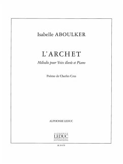 Cover ABOULKER ARCHET VOIX ELEVEE ET PIANO
